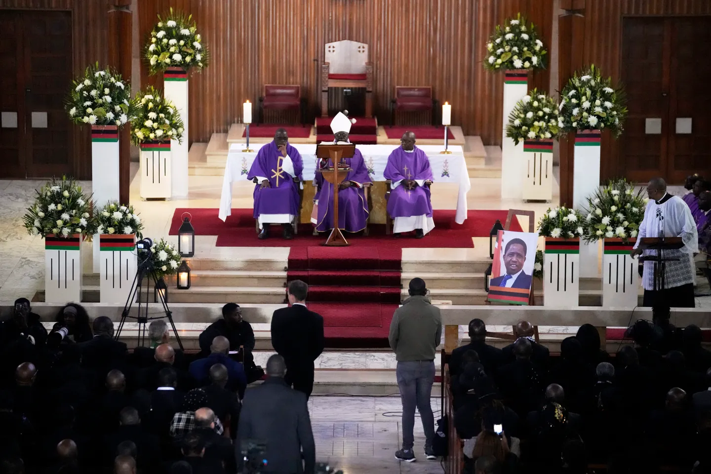 L'enterrement de l'ex-président zambien en Afrique du Sud interrompu en pleine cérémonie